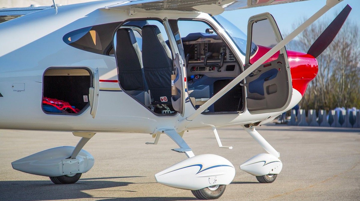 P2010 by Tecnam three doors Four Passenger Single Engine Aircraft