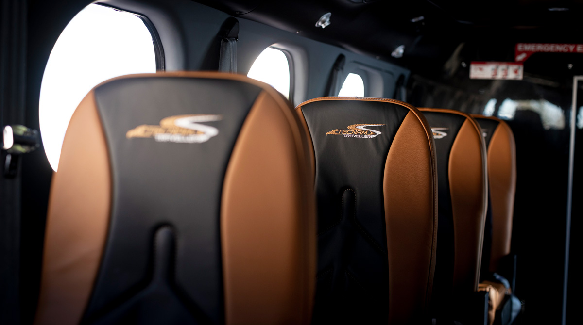 P2012 Traveller Airline Premium Leather seats