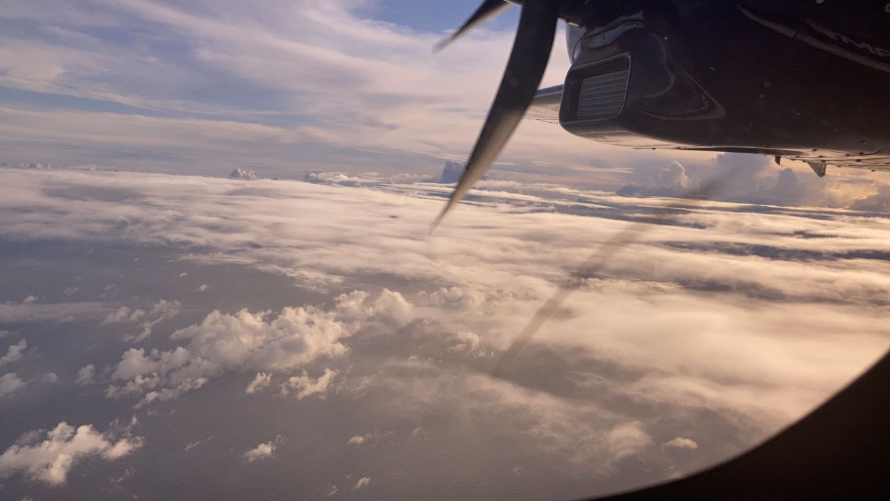 sunset view from the p2012 traveller